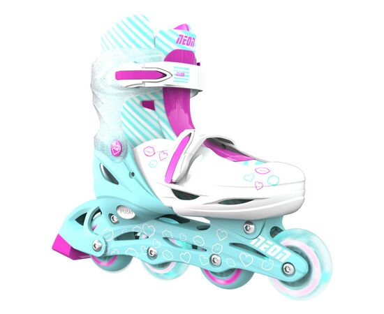 Роликовые коньки Neon Сombo Turquoise розмір 30-33 (NT09T4), изображение 3 Роликовые коньки Neon Сombo Turquoise розмір 30-33 (NT09T4), изображение 3