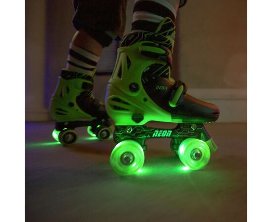 Роликовые коньки Neon Сombo Green розмір 34-37 (NT10G4), изображение 12 Роликовые коньки Neon Сombo Green розмір 34-37 (NT10G4), изображение 12