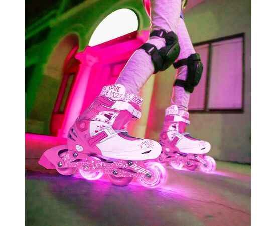 Роликовые коньки Neon Сombo Pink розмір 34-37 (NT10P4), изображение 12