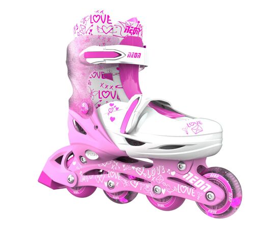 Роликовые коньки Neon Сombo Pink розмір 34-37 (NT10P4), изображение 4