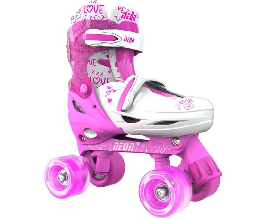Роликовые коньки Neon Сombo Pink розмір 34-37 (NT10P4), изображение 5