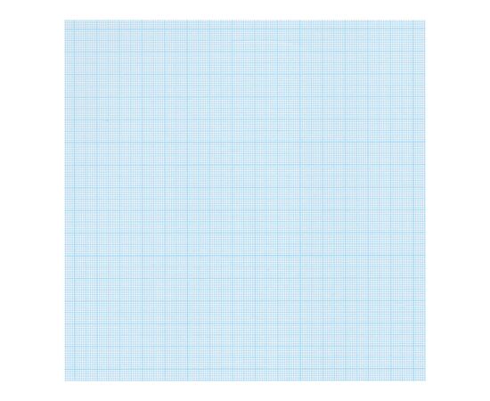 Бумага миллиметровая Buromax рулон, 64 см х 40 м, офсет 70г/м2, голубой (BM.270223), изображение 2