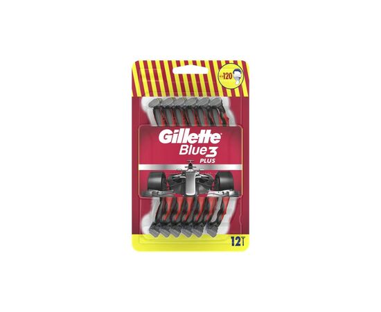 Бритва Gillette Blue3 Plus Nitro 12 шт. (8700216148146), изображение 2 Бритва Gillette Blue3 Plus Nitro 12 шт. (8700216148146), изображение 2