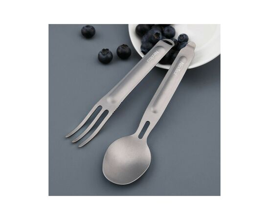 Ложка-вилка туристическая NexTool Outdoor Spoon Fork (NE0124), изображение 9 Ложка-вилка туристическая NexTool Outdoor Spoon Fork (NE0124), изображение 9