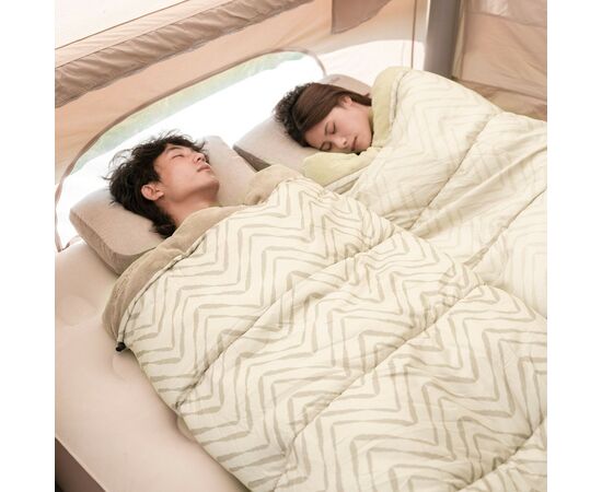 Спальный мешок Naturehike DP100 CNK2300SD012 бежевий (6976023923562), изображение 2 Спальный мешок Naturehike DP100 CNK2300SD012 бежевий (6976023923562), изображение 2