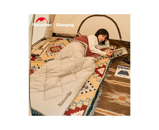 Спальный мешок Naturehike R250 CNH22SD005 бордовий/бежевий (6927595753507), изображение 2