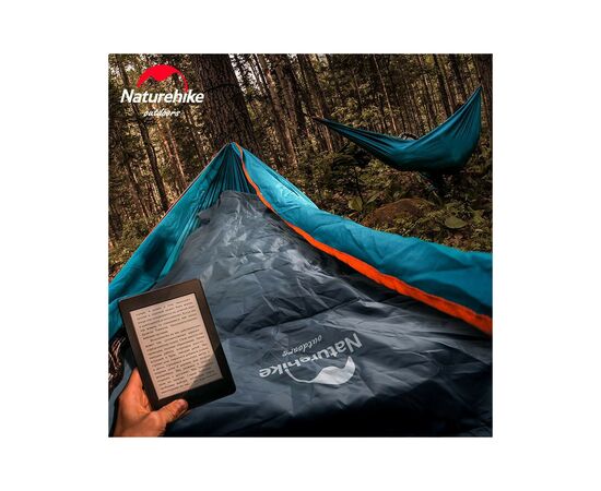 Спальный мешок Naturehike Y150L NH21MSD08 лівий, сіро-блакитний (6975641888734), изображение 4