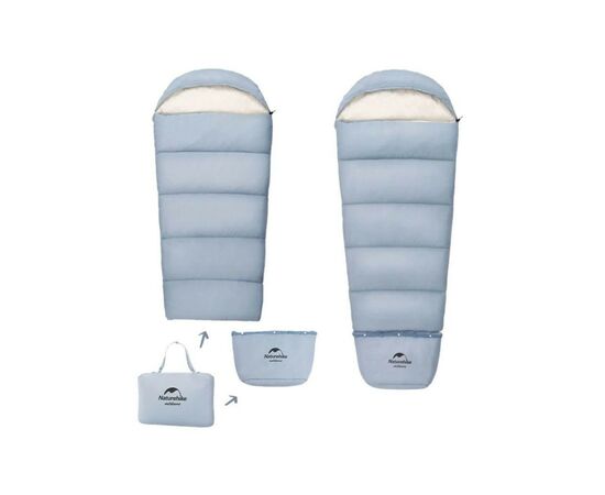 Спальный мешок Naturehike дитячий С300 NH21MSD01 жовтий (6927595774656), изображение 3