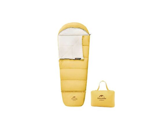 Спальний мішок Naturehike дитячий С300 NH21MSD01 жовтий (6927595774656)