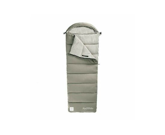 Спальний мішок Naturehike з капюшоном M400 NH20MSD02 (1°C) правий, зелений (6975641886099)