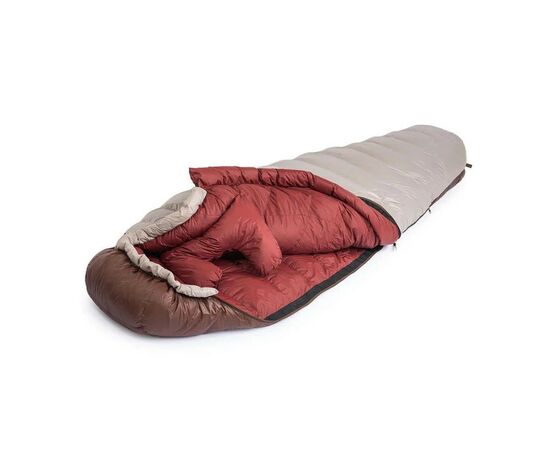 Спальный мешок Naturehike з натуральним пухом Snowbird NH20YD001 p-р M коричневий 350 г (6927595762127), изображение 3 Спальный мешок Naturehike з натуральним пухом Snowbird NH20YD001 p-р M коричневий 350 г (6927595762127), изображение 3