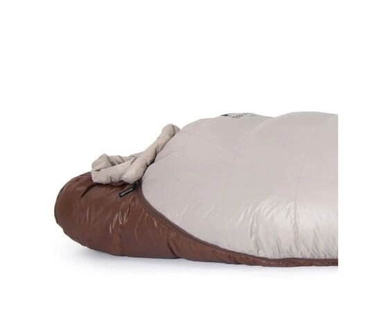 Спальный мешок Naturehike з натуральним пухом Snowbird NH20YD001 p-р M коричневий 510 г (6927595762134), изображение 4