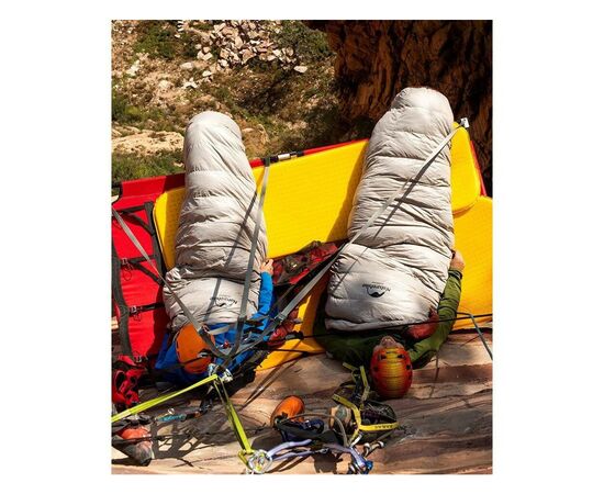 Спальный мешок Naturehike з натуральним пухом Snowbird NH20YD001 p-р M коричневий 510 г (6927595762134), изображение 6