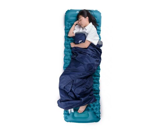 Спальный мешок Naturehike надлегкий LW180 NH21MSD04 лівий (15°C) p-p XL темно-блакитний (6927595788172-L), изображение 5 Спальный мешок Naturehike надлегкий LW180 NH21MSD04 лівий (15°C) p-p XL темно-блакитний (6927595788172-L), изображение 5