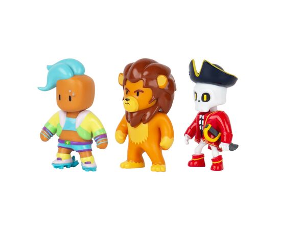 Фигурка Stumble Guys набор коллекционных - Велоцит, Леонидас, Капитан Нохарт (SG2020-2), изображение 2 Фигурка Stumble Guys набор коллекционных - Велоцит, Леонидас, Капитан Нохарт (SG2020-2), изображение 2