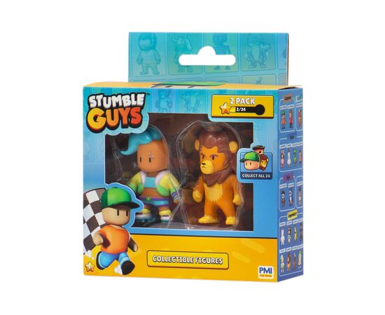 Фигурка Stumble Guys набор коллекционных - Велоцит и Леонидас (SG2015-5)
