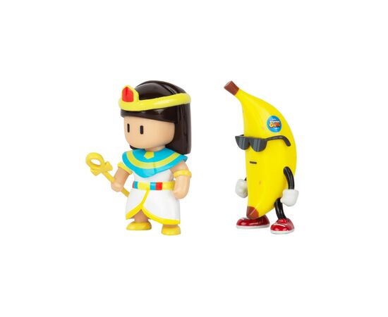 Фигурка Stumble Guys набор коллекционных - Клеопатра и Банан (SG2015-4), изображение 2 Фигурка Stumble Guys набор коллекционных - Клеопатра и Банан (SG2015-4), изображение 2