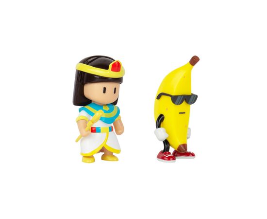 Фигурка Stumble Guys набор коллекционных - Клеопатра и Банан (SG2015-4), изображение 3 Фигурка Stumble Guys набор коллекционных - Клеопатра и Банан (SG2015-4), изображение 3