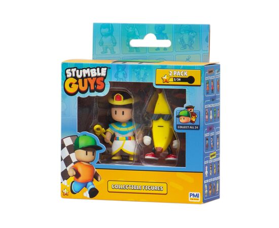 Фигурка Stumble Guys набор коллекционных - Клеопатра и Банан (SG2015-4)