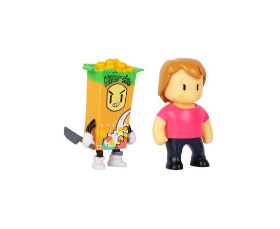 Фигурка Stumble Guys набор коллекционных - Мисс Стамбл и Киллер (SG2015-2), изображение 3 Фигурка Stumble Guys набор коллекционных - Мисс Стамбл и Киллер (SG2015-2), изображение 3