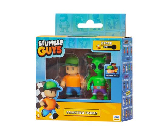 Фигурка Stumble Guys набор коллекционных - Мистер Стамбл и Пришелец (SG2015-1)