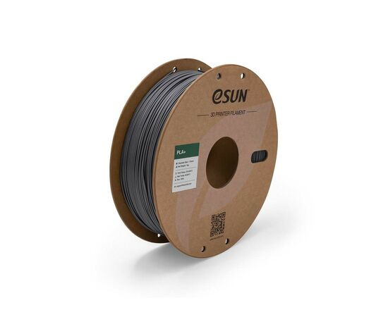 Пластик для 3D-принтера eSUN PLA+, 1.75мм, 1кг, grey (PLA+P175H1)
