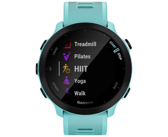 Смарт-часы Garmin Forerunner 55, Aqua Smart Watch (010-02562-12), изображение 2 Смарт-часы Garmin Forerunner 55, Aqua Smart Watch (010-02562-12), изображение 2