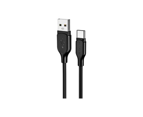 Дата кабель USB 2.0 AM to Type-C 1.0m BX42 Encore 3A Black BOROFONE (BX42CB)