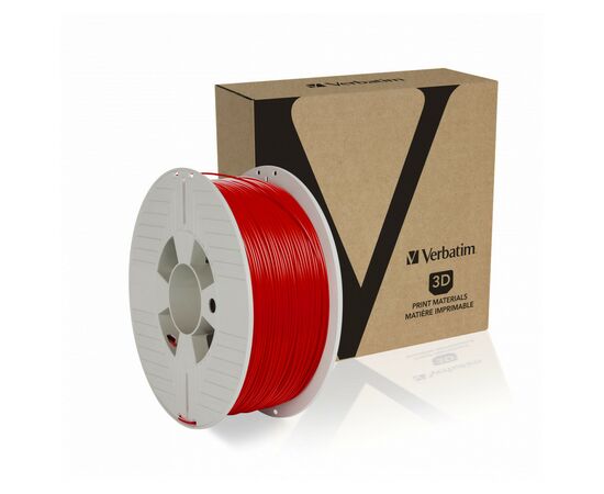 Пластик для 3D-принтера Verbatim ABS 1.75мм red 1kg (55030), зображення 2 Пластик для 3D-принтера Verbatim ABS 1.75мм red 1kg (55030), зображення 2