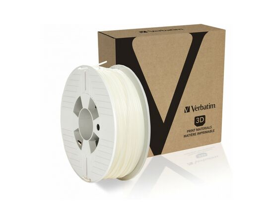Пластик для 3D-принтера Verbatim ABS 2.85мм Natural/Milky 1kg (55035), изображение 3 Пластик для 3D-принтера Verbatim ABS 2.85мм Natural/Milky 1kg (55035), изображение 3