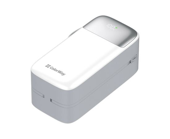 Батарея универсальная ColorWay 50 000 mAh Powerful (USB QC3.0 + USB-C Power Delivery 22.5W) (CW-PB500LPA4WT-PDD), изображение 8 Батарея универсальная ColorWay 50 000 mAh Powerful (USB QC3.0 + USB-C Power Delivery 22.5W) (CW-PB500LPA4WT-PDD), изображение 8