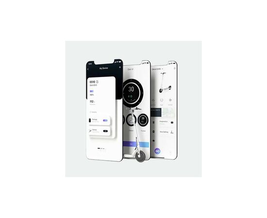 Электросамокат OKAI_ ES10-NEON Lite White (ES10-W), изображение 6 Электросамокат OKAI_ ES10-NEON Lite White (ES10-W), изображение 6