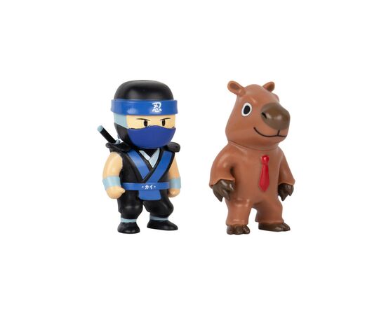 Фигурка Stumble Guys набор коллекционных - Ниндзя Кай и Капибара (SG2015-9), изображение 3 Фигурка Stumble Guys набор коллекционных - Ниндзя Кай и Капибара (SG2015-9), изображение 3