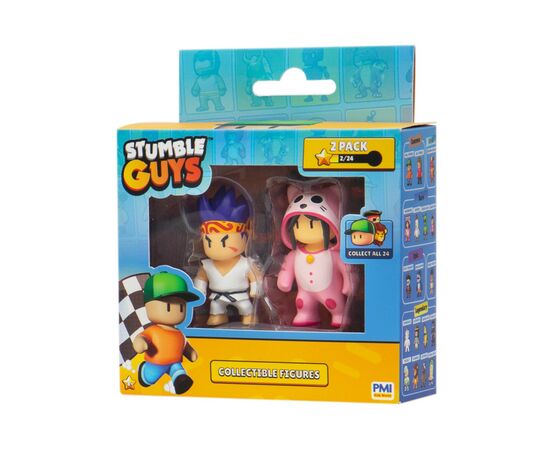 Фігурка Stumble Guys набір колекційних - Сенсей Фаєрфіст і Мяумер (SG2015-3)