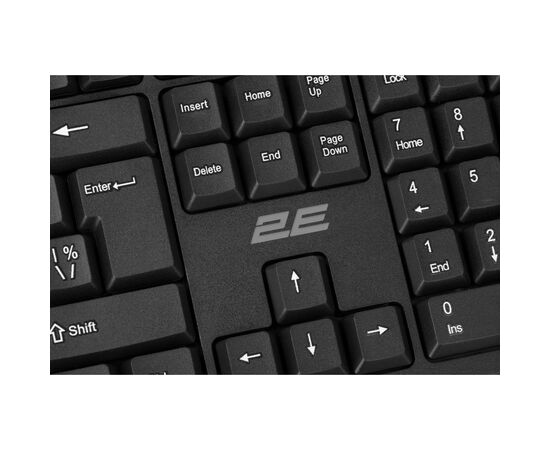 Клавіатура 2E KS108 USB Black (2E-KS108UB_UA), зображення 5 Клавіатура 2E KS108 USB Black (2E-KS108UB_UA), зображення 5