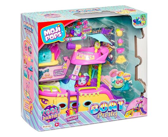 Игровой набор Moji Pops Вечеринка на яхте (PMPSP112IN30), изображение 2 Игровой набор Moji Pops Вечеринка на яхте (PMPSP112IN30), изображение 2