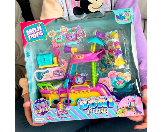 Игровой набор Moji Pops Вечеринка на яхте (PMPSP112IN30), изображение 4 Игровой набор Moji Pops Вечеринка на яхте (PMPSP112IN30), изображение 4