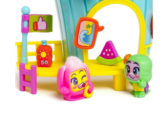 Игровой набор Moji Pops Солнечный пляж 2 фигурки + аксессуары (PMPSB216IN70), изображение 5 Игровой набор Moji Pops Солнечный пляж 2 фигурки + аксессуары (PMPSB216IN70), изображение 5