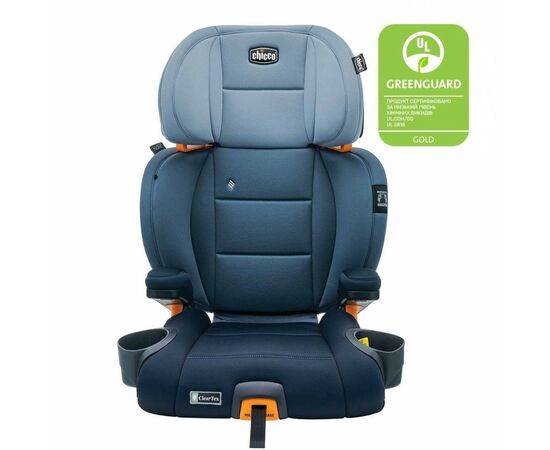 Автокресло Chicco KidFit ClearTex Plus Синее (79627.62.07), изображение 2 Автокресло Chicco KidFit ClearTex Plus Синее (79627.62.07), изображение 2