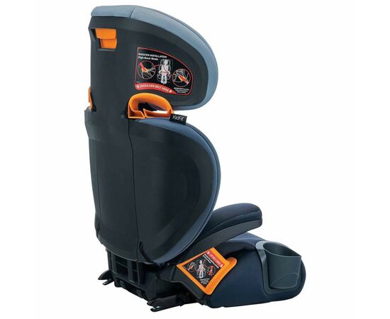 Автокресло Chicco KidFit ClearTex Plus Синее (79627.62.07), изображение 4 Автокресло Chicco KidFit ClearTex Plus Синее (79627.62.07), изображение 4