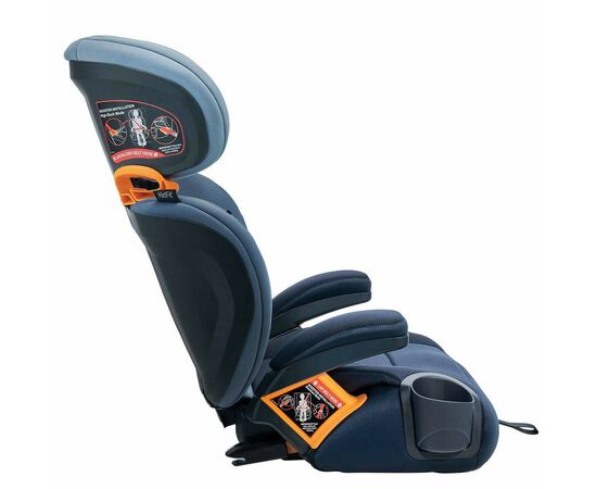Автокресло Chicco KidFit ClearTex Plus Синее (79627.62.07), изображение 6 Автокресло Chicco KidFit ClearTex Plus Синее (79627.62.07), изображение 6