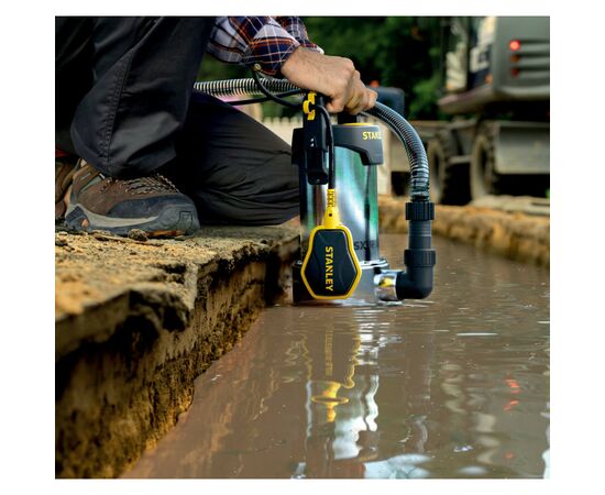 Дренажный насос Stanley 0.75 кВт, для чистой воды, 11000 л/ч, н (SXUP750XCE), изображение 4 Дренажный насос Stanley 0.75 кВт, для чистой воды, 11000 л/ч, н (SXUP750XCE), изображение 4