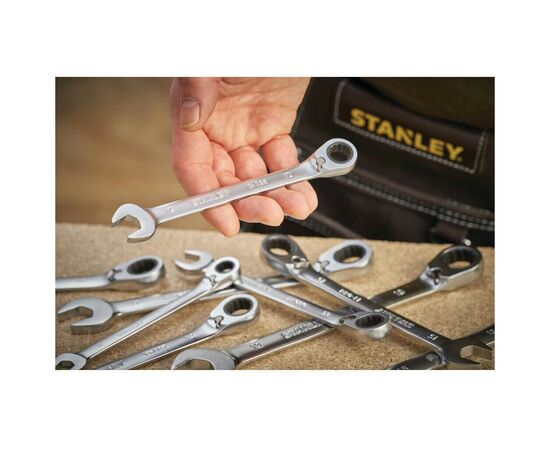 Ключ Stanley FATMAX 12 мм, с храповым механизмом (FMMT13085-0), изображение 4 Ключ Stanley FATMAX 12 мм, с храповым механизмом (FMMT13085-0), изображение 4
