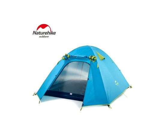 Палатка Naturehike чотиримісний P-Series NH18Z044-P 210T/65D блакитний (6975641888055)