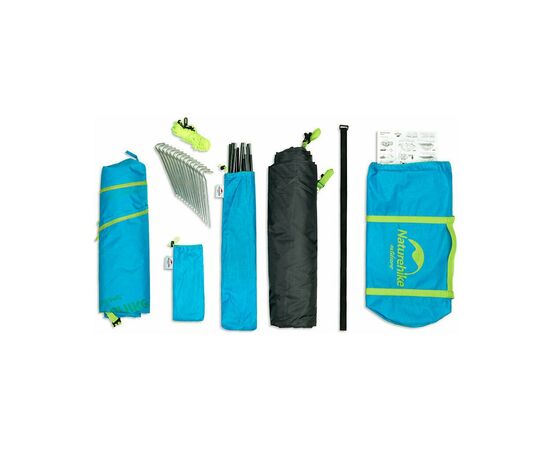 Палатка Naturehike чотиримісний P-Series NH18Z044-P 210T/65D зелений (6975641887959), изображение 3 Палатка Naturehike чотиримісний P-Series NH18Z044-P 210T/65D зелений (6975641887959), изображение 3