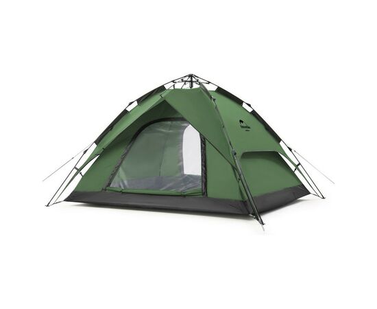 Намет Naturehike чотиримісний автоматичний NH21ZP008 темно-зелений (6976023920660)