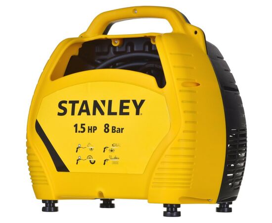 Компрессор Stanley AIR KIT, 180 л/мин, 1.1 кВт, 6,1 кг (AIRKIT), изображение 3 Компрессор Stanley AIR KIT, 180 л/мин, 1.1 кВт, 6,1 кг (AIRKIT), изображение 3
