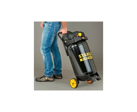 Компрессор Stanley FATMAX FMXCM0001E, 180 л/мин, 1.1 кВт, 20,9 кг (FMXCM0001E), изображение 9 Компрессор Stanley FATMAX FMXCM0001E, 180 л/мин, 1.1 кВт, 20,9 кг (FMXCM0001E), изображение 9