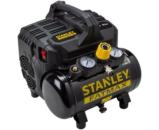 Компрессор Stanley FATMAX FMXCM0003E, 105 л/мин, 0.75 кВт, 18 кг (FMXCM0003E), изображение 3 Компрессор Stanley FATMAX FMXCM0003E, 105 л/мин, 0.75 кВт, 18 кг (FMXCM0003E), изображение 3