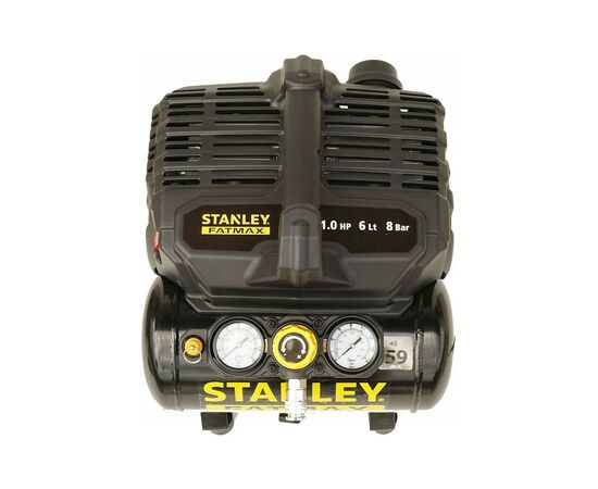 Компрессор Stanley FATMAX FMXCM0003E, 105 л/мин, 0.75 кВт, 18 кг (FMXCM0003E), изображение 5 Компрессор Stanley FATMAX FMXCM0003E, 105 л/мин, 0.75 кВт, 18 кг (FMXCM0003E), изображение 5